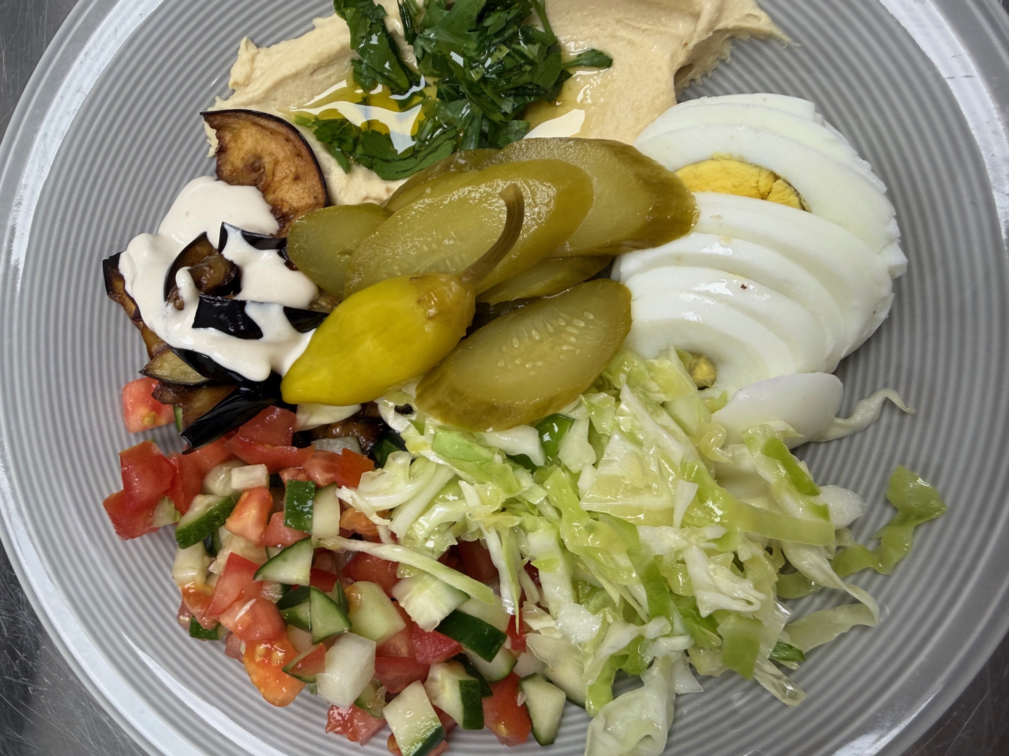 Hummus Village kitchen