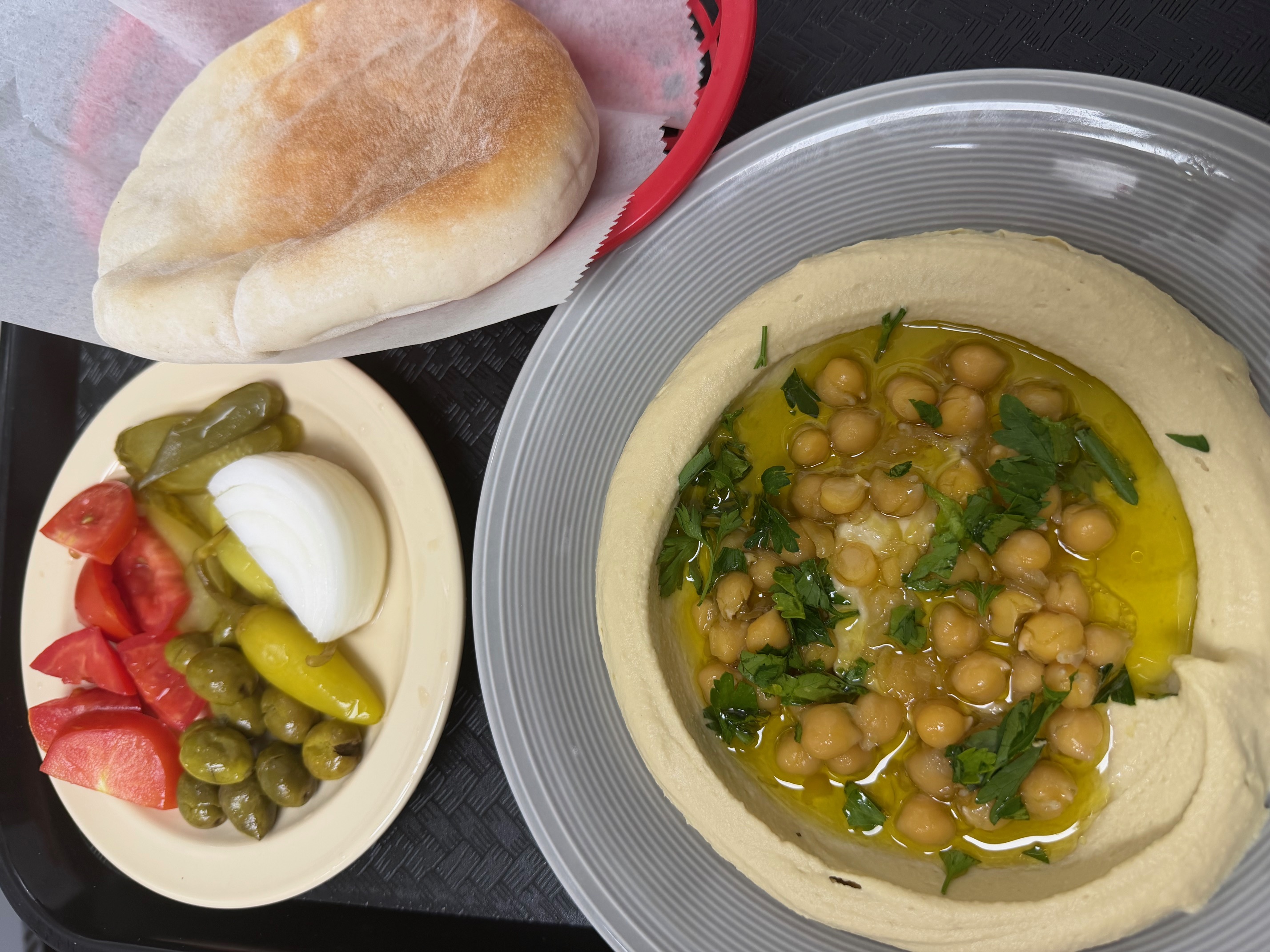 Hummus Village kitchen