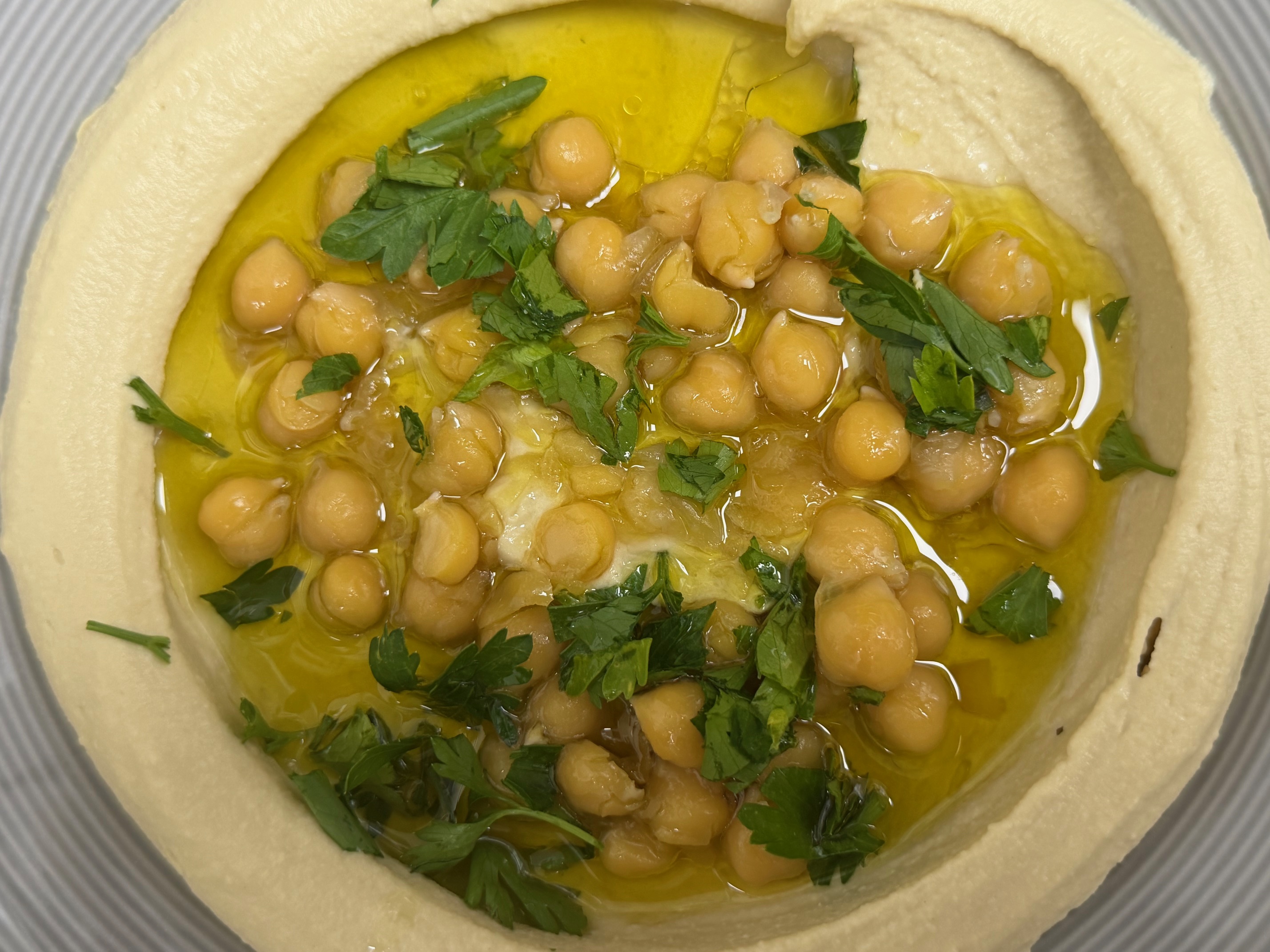 Hummus with chickpeas